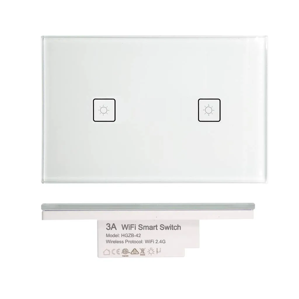 3A Nue HGZB-42 — Light Switch - 2 Gang AU