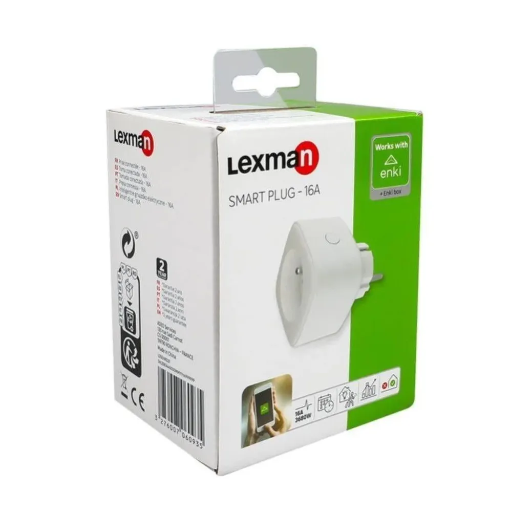 Adeo Lexman LDSENK02F — Smart Plug 16A FR