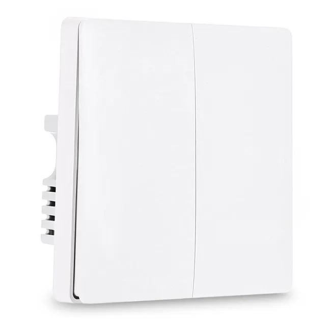 Aqara QBKG12LM — Wall Switch (With Neutral, Double Rocker)