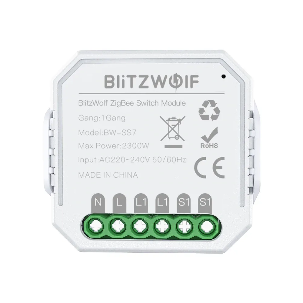 BlitzWolf BW-SS7_1 — Smart Light Switch Module 1 Gang