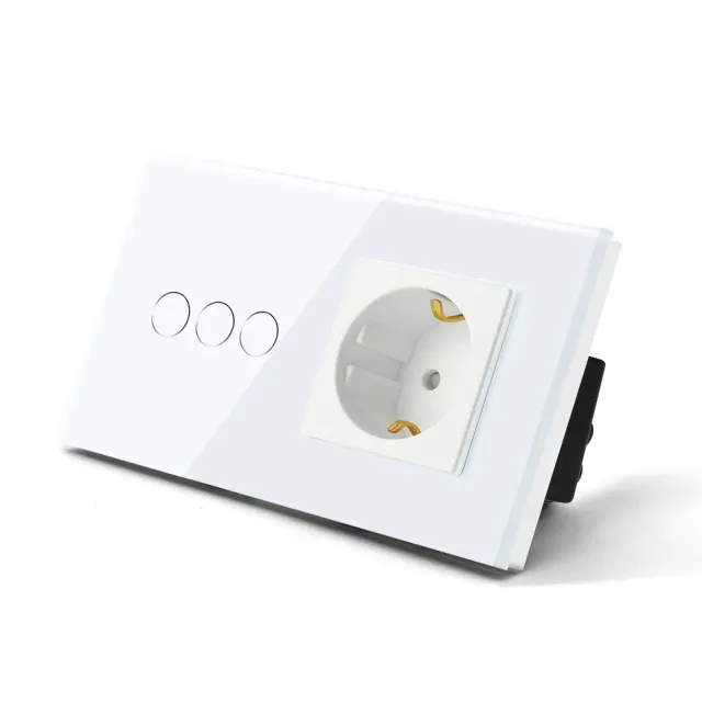 BSEED TS0003 — Touch Switch 3 Gang