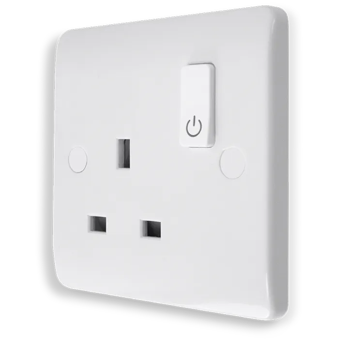 ClickSmart CMA30035 — 13A 1 Gang Switched Socket Outlet UK