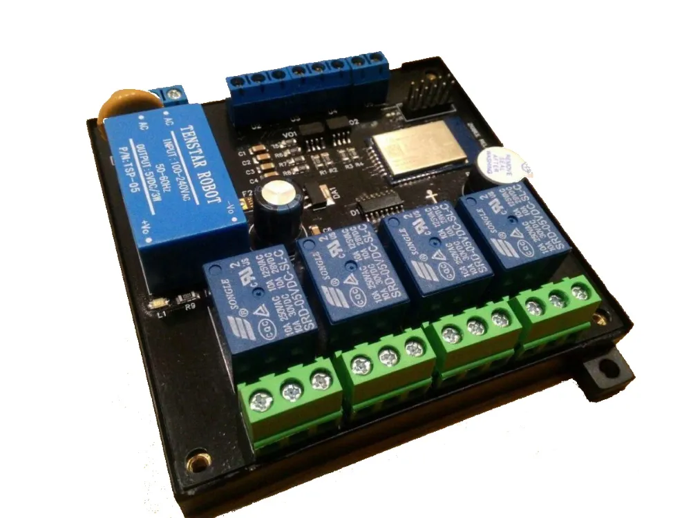 DIYRuZ R4_5 — DIY 4 Channel Solid State Relay