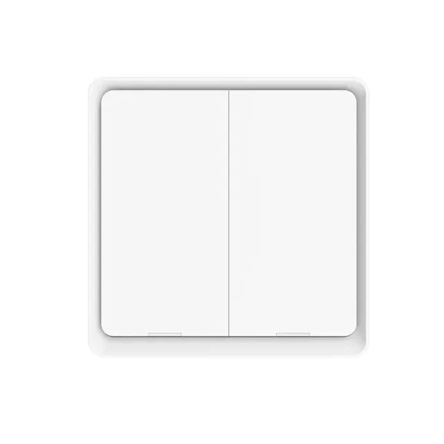 Eardatek ESW-2ZAA-EU — Light Switch No Neutral 2 Gang