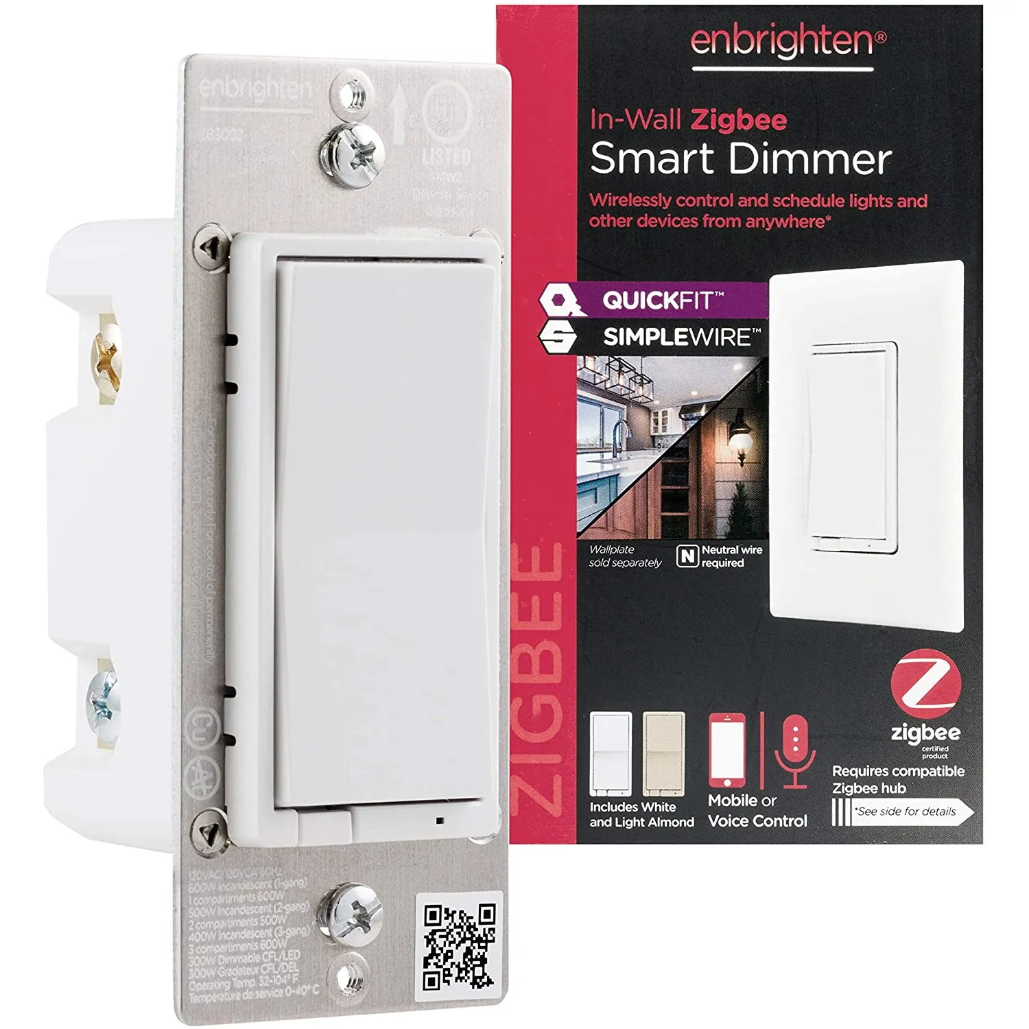 Enbrighten 43082 — In-Wall Dimmer