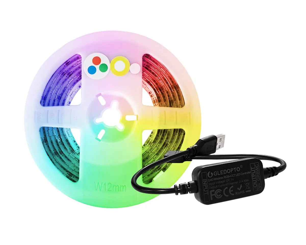 Gledopto GL-C-001MC — USB Mini LED controller RGB+CCT