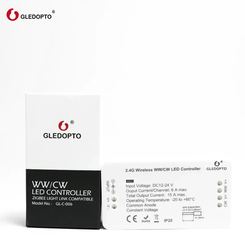 Gledopto GL-C-006 — WW/CW LED Controller