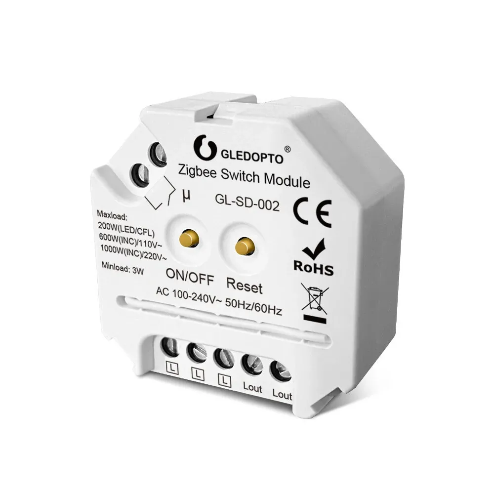 Gledopto GL-SD-002 — Switch Module