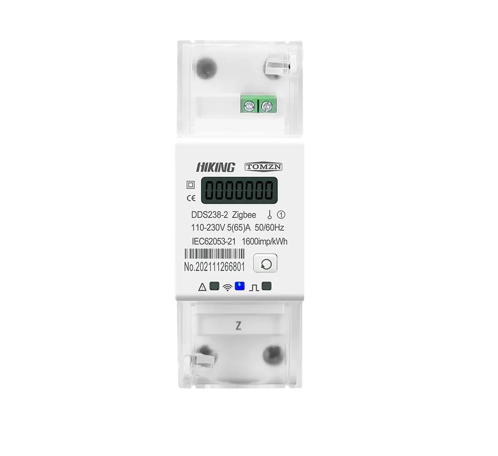 Hiking DDS238-2 — Single Phase 65A DIN Rail Energy Meter