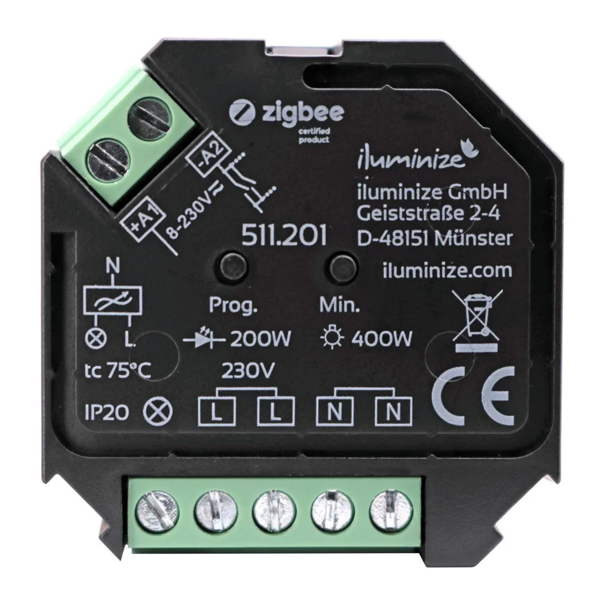 Iluminize 511.201 — High Voltage 230V Dimmer Module