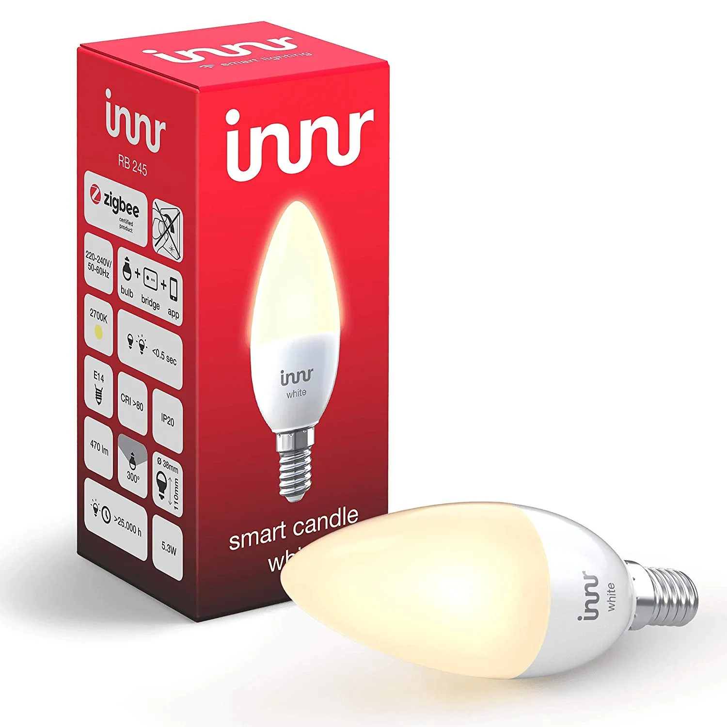 Innr RB 245 — Candle White E14 Bulb