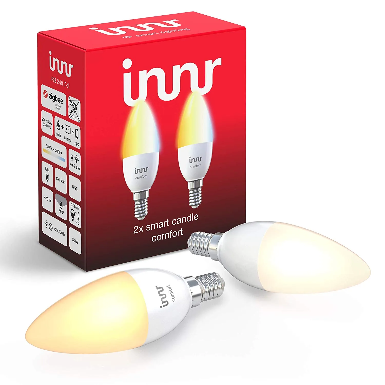 Innr RB 248 T — Candle Comfort Bulb E14
