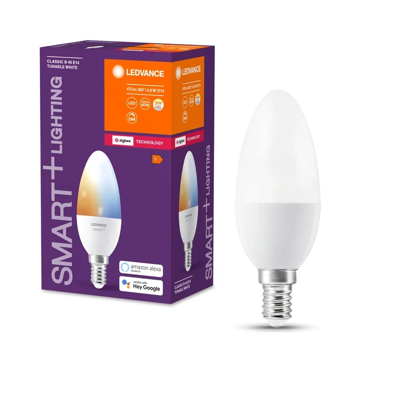 Ledvance 4058075208414 — Smart+ Candle Tunable White B40 5W E14