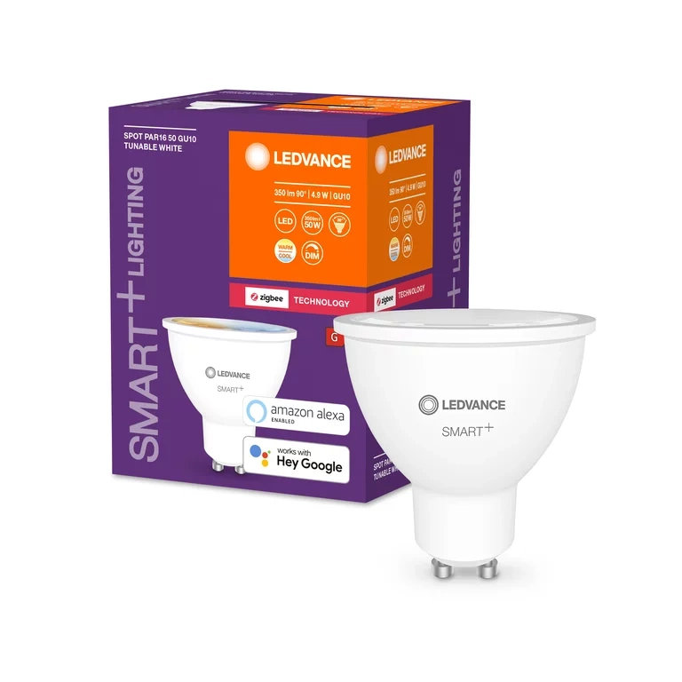 Ledvance 4058075208438 — Smart+ Spot GU10 Tunable White 4.9W 36°