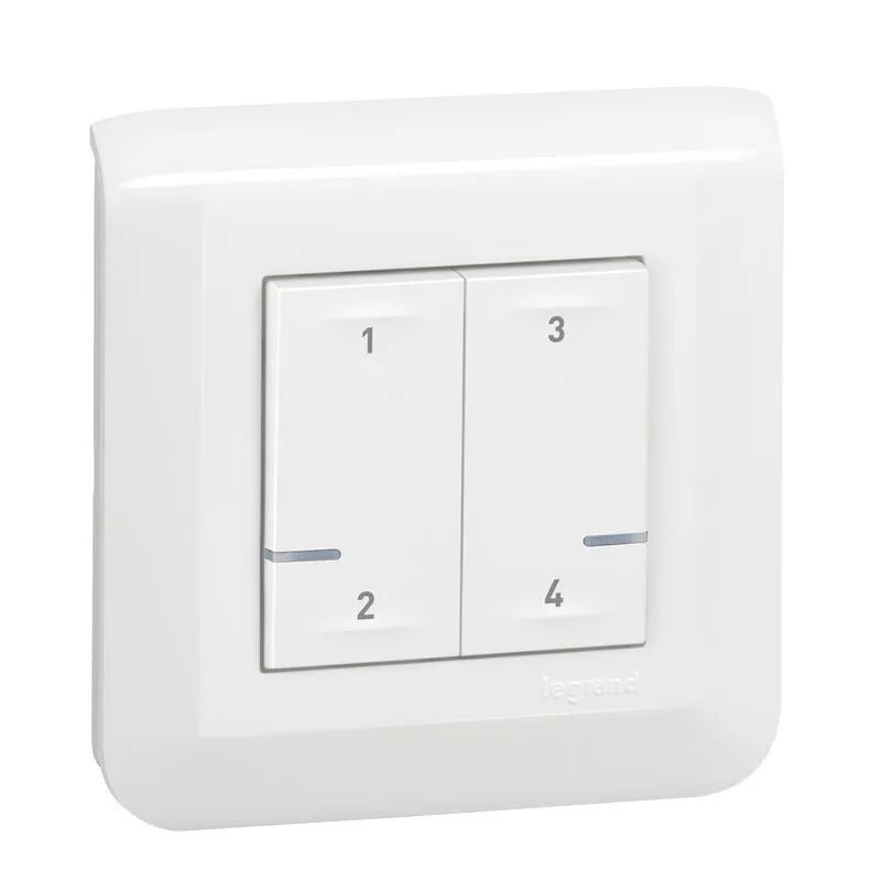 Legrand 077709L — Remote Control for 4 Scenes