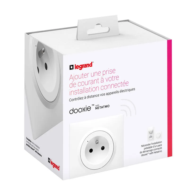 Legrand 600391 — Dooxie 16A 3680W Wall Outlet - White
