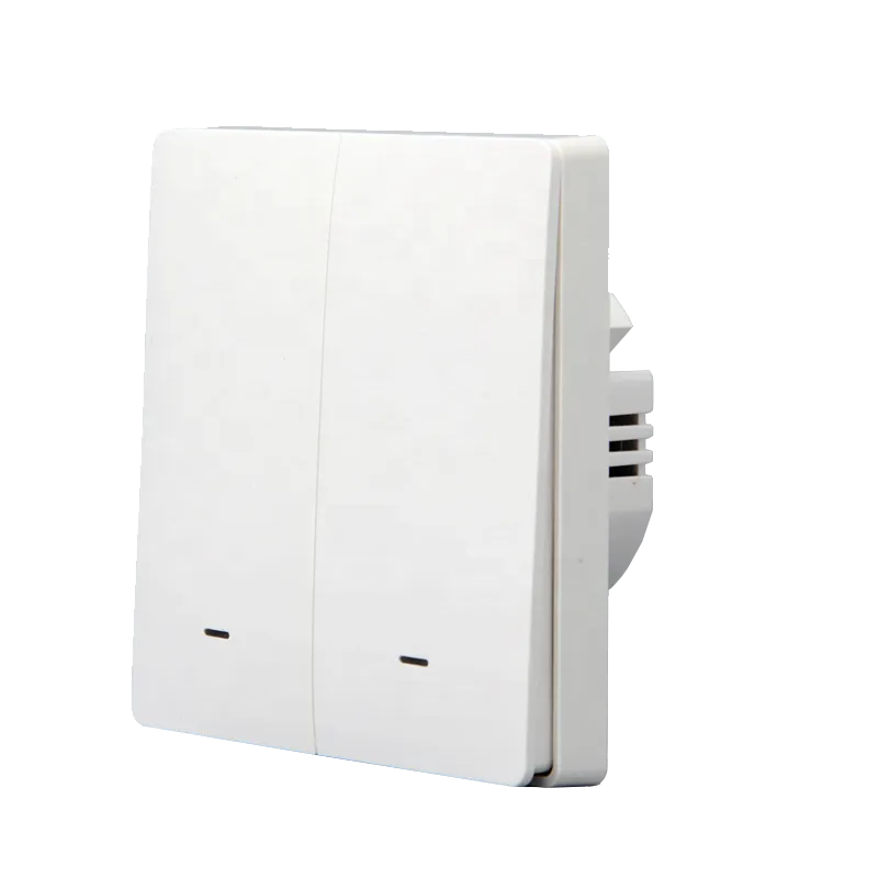 Lonsonho X702A — No Neutral Push Button Light Switch 2 Gang