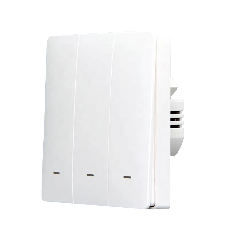Lonsonho X713A — No Neutral Push Button Light Switch 3 Gang