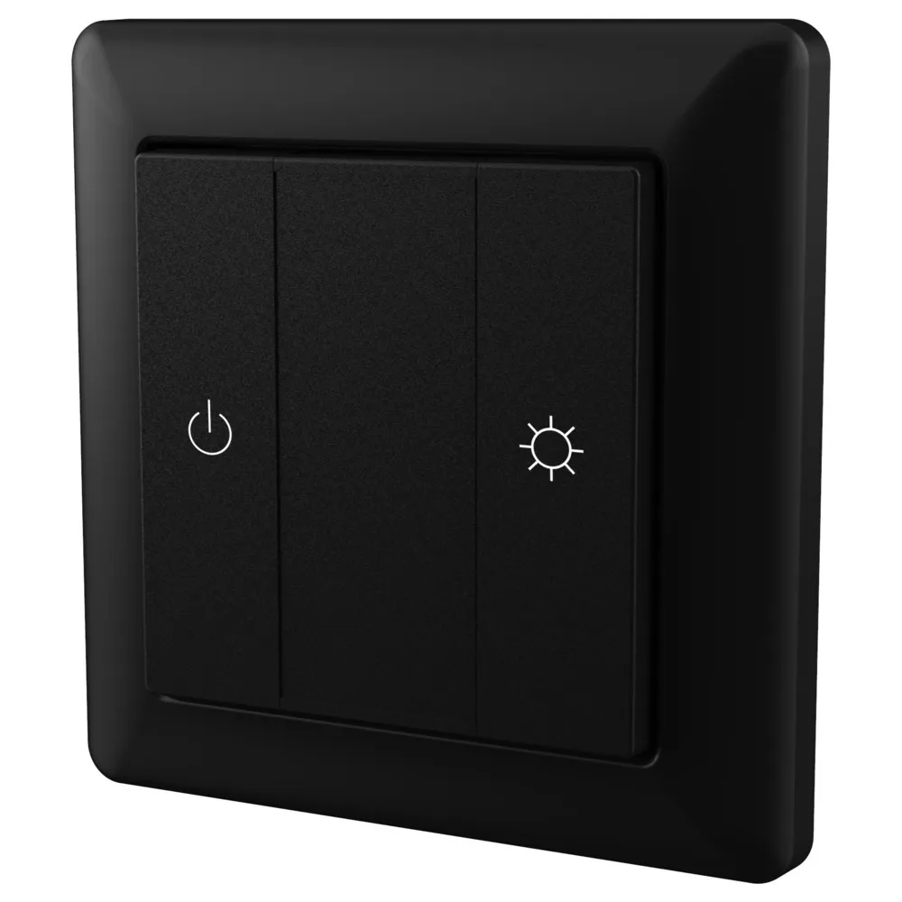 Namron 4512728 — 1 Channel Dimmer K2 Black
