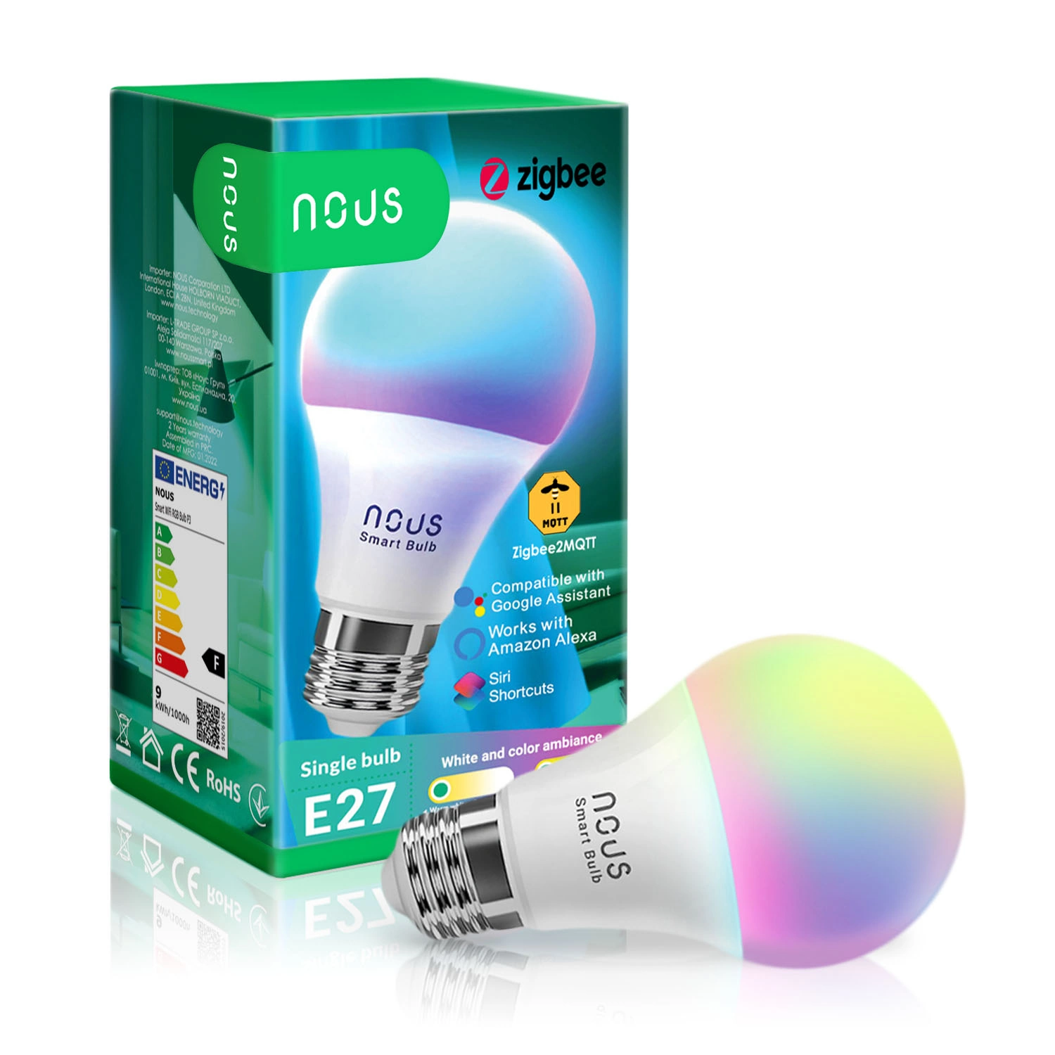 Nous P3Z — RGB E27 Bulb