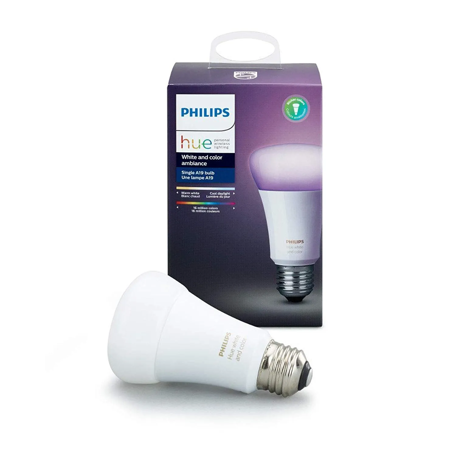 Philips LCT015 — Hue White and Color Ambiance A19 E26