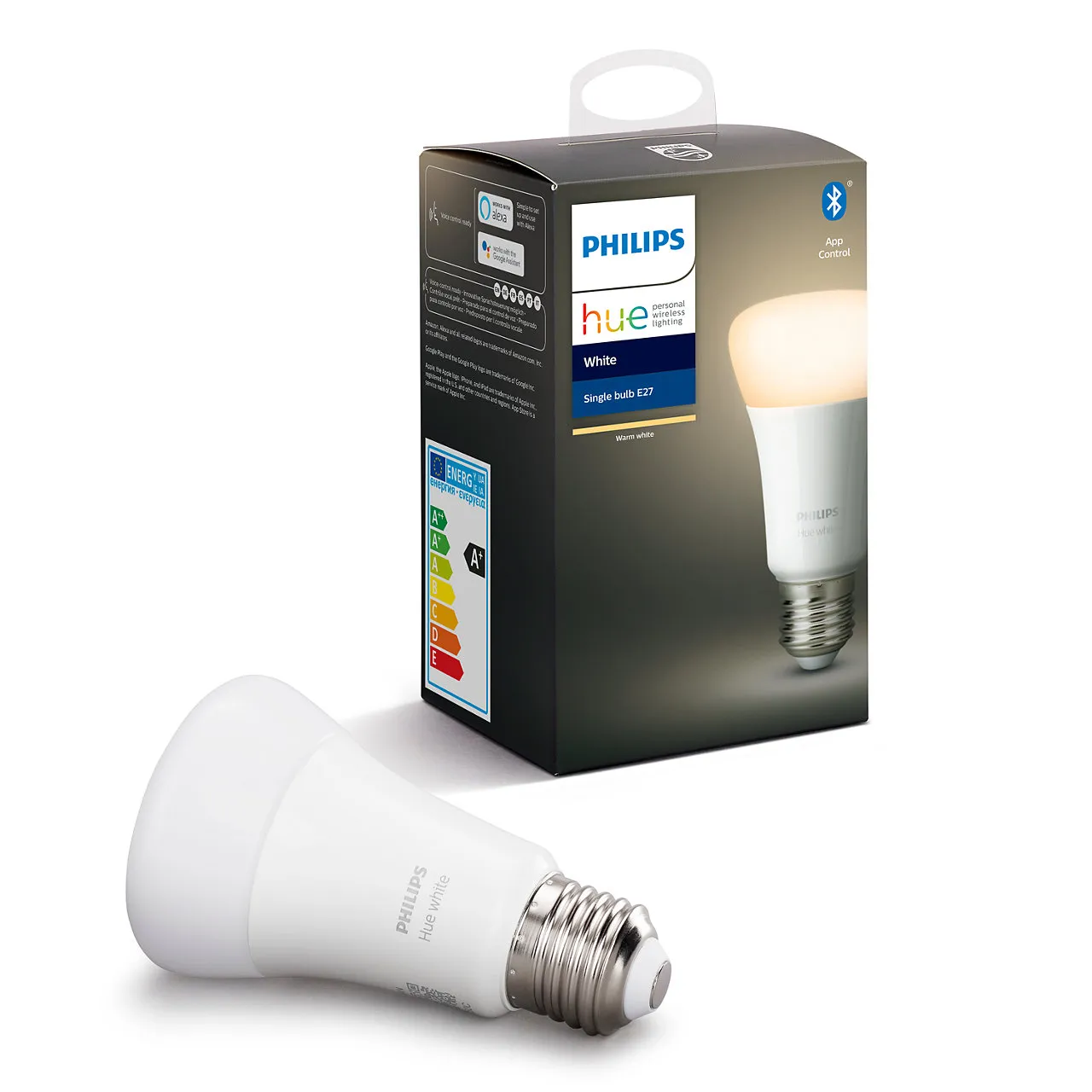 Philips LTA001 — Hue White Ambiance E27 with Bluetooth