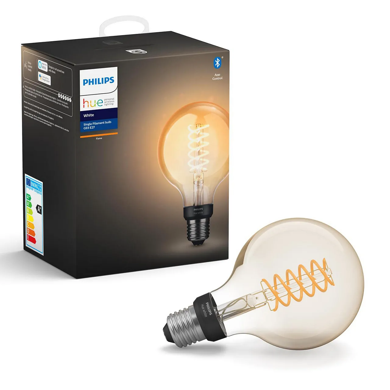 Philips LWO001 — Hue White Filament Bulb G93 E27 w/ BT