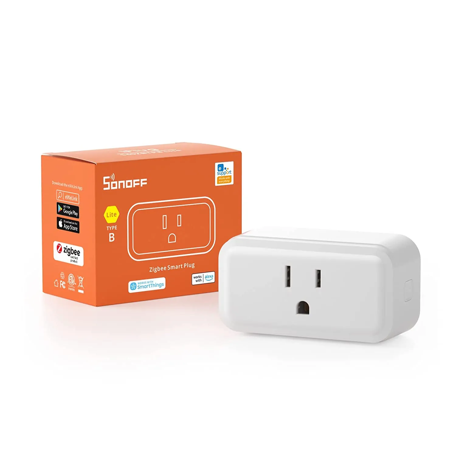 Sonoff S40ZBTPB Lite — iPlug Series S40 Lite 15A US/JP Plug