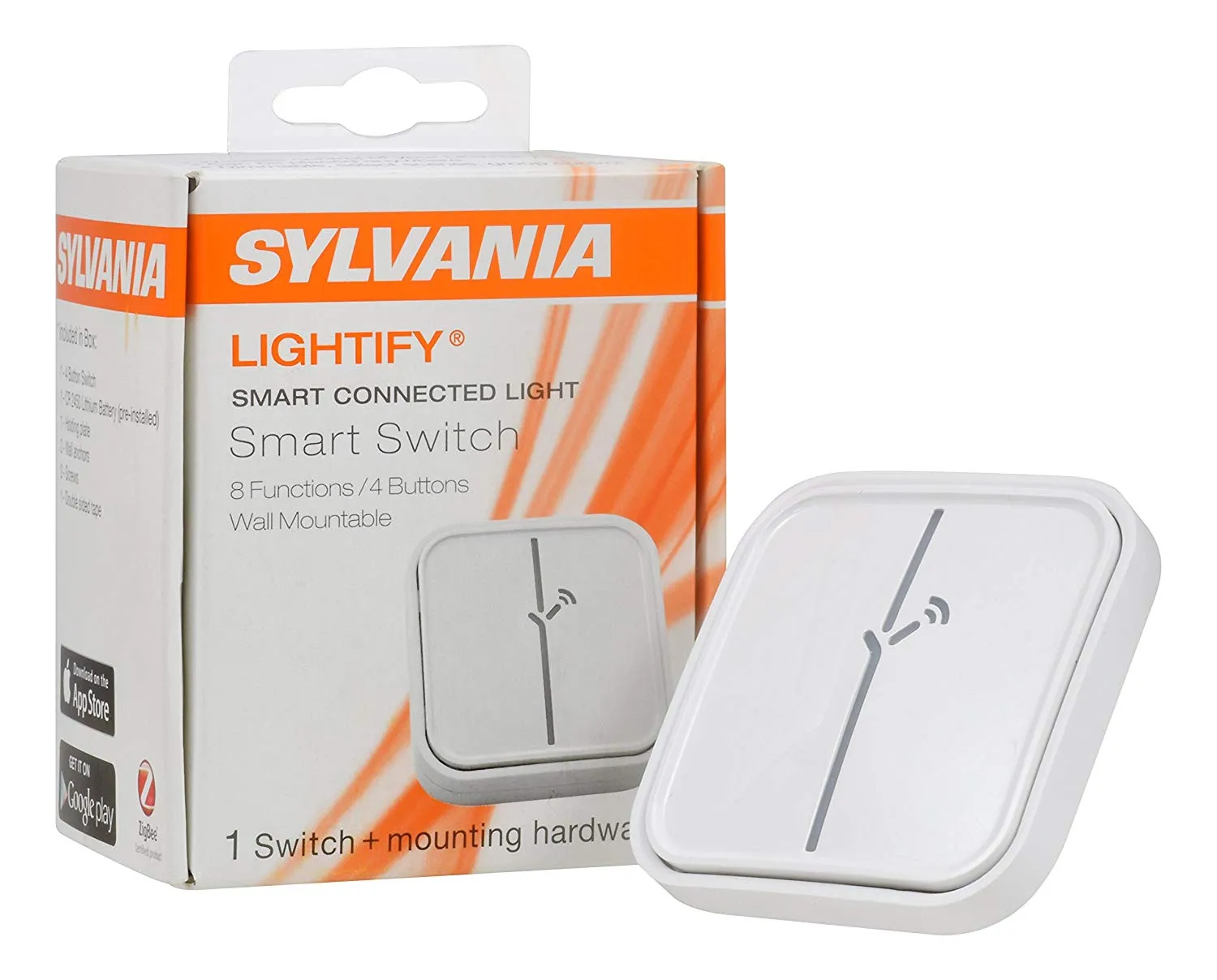 Sylvania 70499 — Lightify Smart Switch 8 Functions / 4 Buttons