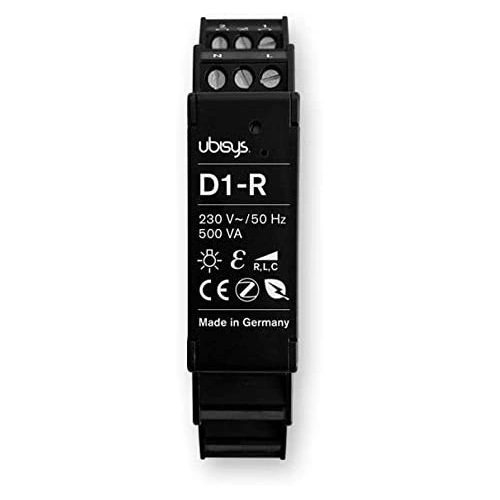 Ubisys D1-R — Universal Dimmer DIN Mount