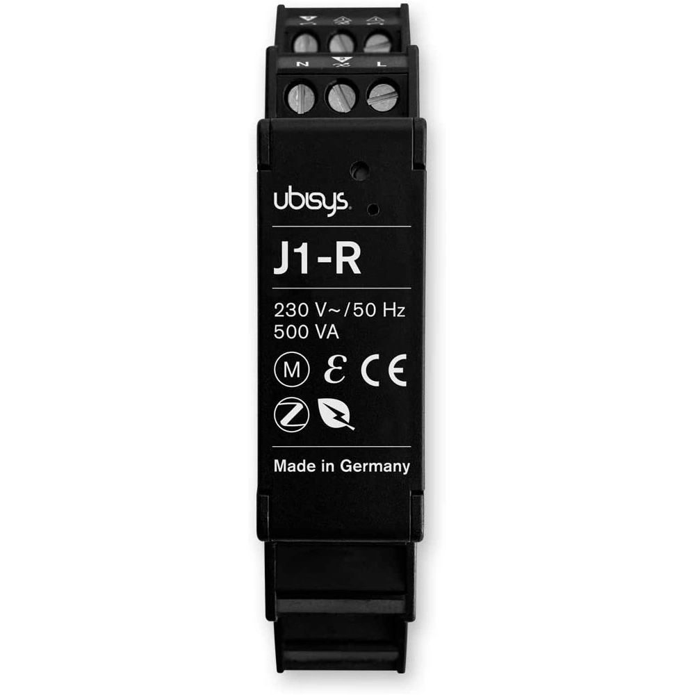 Ubisys J1-R — Shutter Control DIN Mount