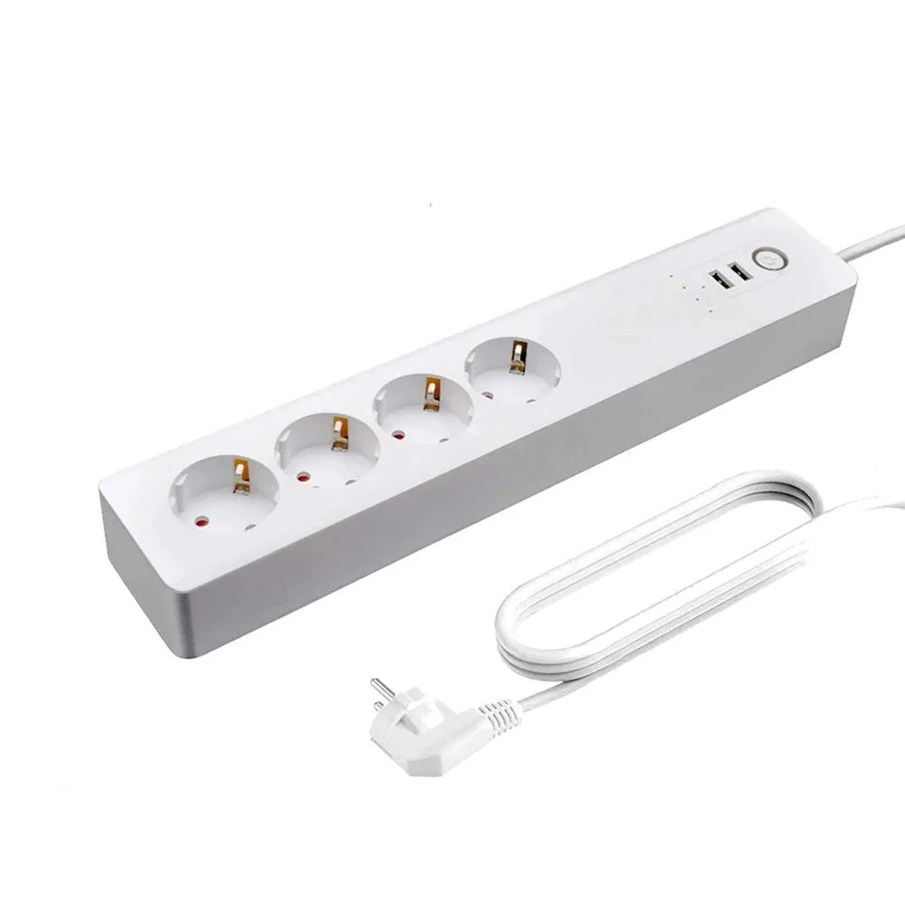 UseeLink SM-SO306EZ-10 — Power Strip 4 AC with 2 USB